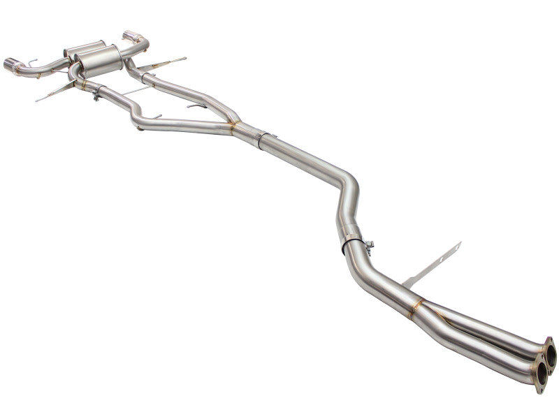 aFe MACH Force-Xp 304 Stainless Steel Polish Tip 3.0in-2.5in Dia Cat-Back Exhaust 2011-2013 BMW 335i (E90/E92) 3.0L - photo 4