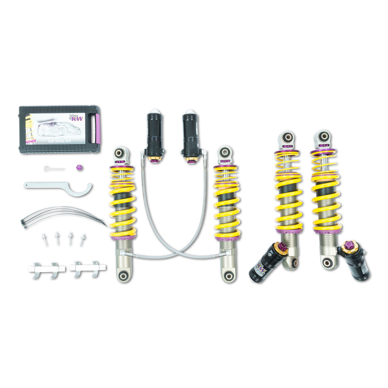 KW V4 Coilover Kit for Audi R8 (42) V8 Including Spyder w/o Magnetic Ride (3A711004)
