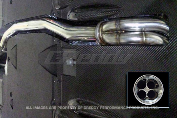 GReddy 2009+ Nissan R35 GTR Power Extreme Exhaust - photo 2