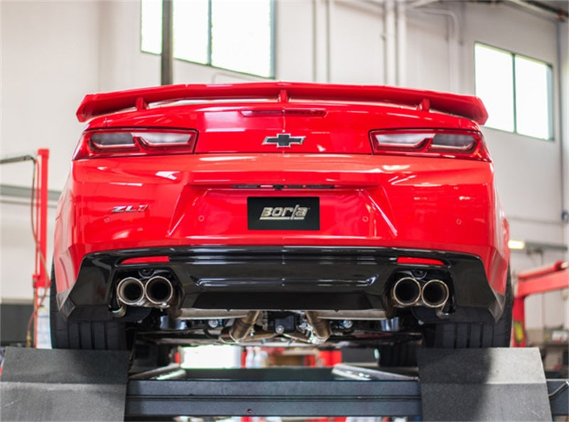 Borla 2017+ Chevrolet Camaro ZL1 6.2 ATAK Cat-Back Exhaust with Dual Split Rear Exit - photo 2