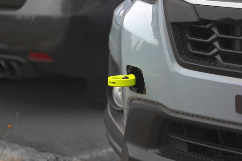 Perrin 22-26 Subaru WRX / 18-23 Crosstrek / 20-25 Outback XT Tow Hook Kit (Front) - Neon Yellow (PSP-BDY-237NY) - photo 5