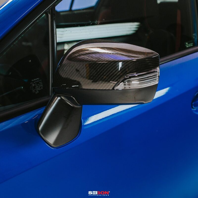 Seibon 2015-2020 Subaru WRX / STI Carbon Fiber Mirror Caps - photo 5