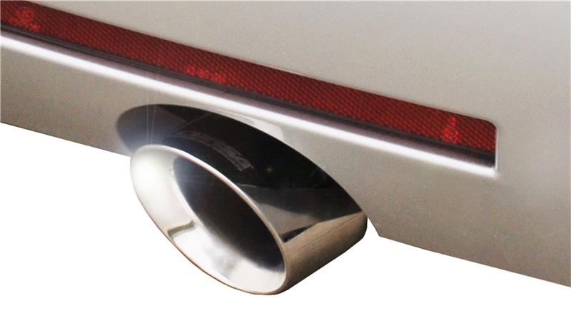 CORSA Performance 2011-2014 Cadillac CTS Wagon V 6.2L V8 Polished Sport Axle-Back Exhaust - photo 5