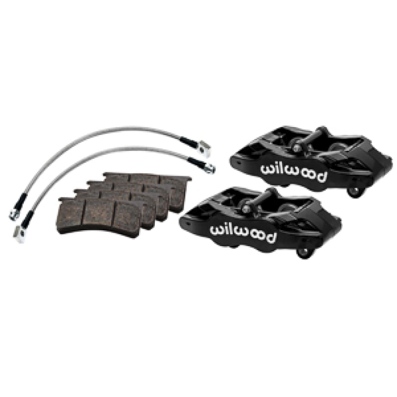 Wilwood 1997-2004 Chevrolet Corvette C5 SLC56 Front Caliper Kit - Black