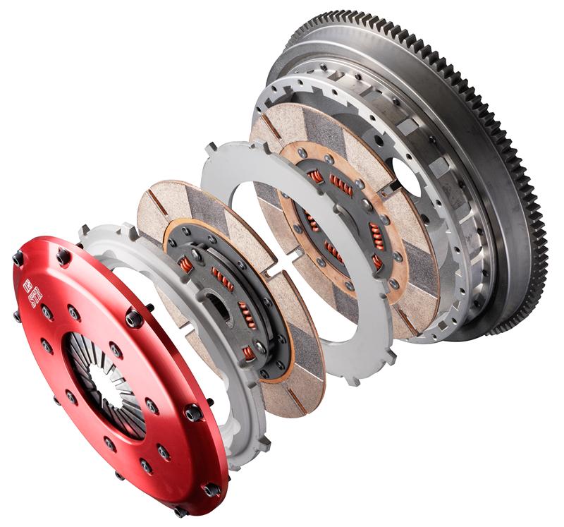 OS Giken Nissan 350Z/370Z Z33/Z34 STR Series Dampened Twin Plate w/Soft Diaphragm Clutch
