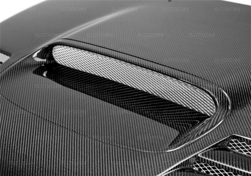 Seibon 2008-2009 Subaru WRX/STI CWII-style Carbon Fiber Hood - photo 3