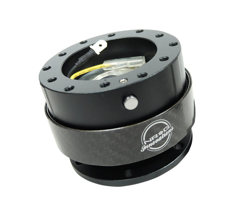 NRG Quick Release Gen 2.0 - Black Body / Black Carbon Fiber Ring (SRK-200CF) - photo 3