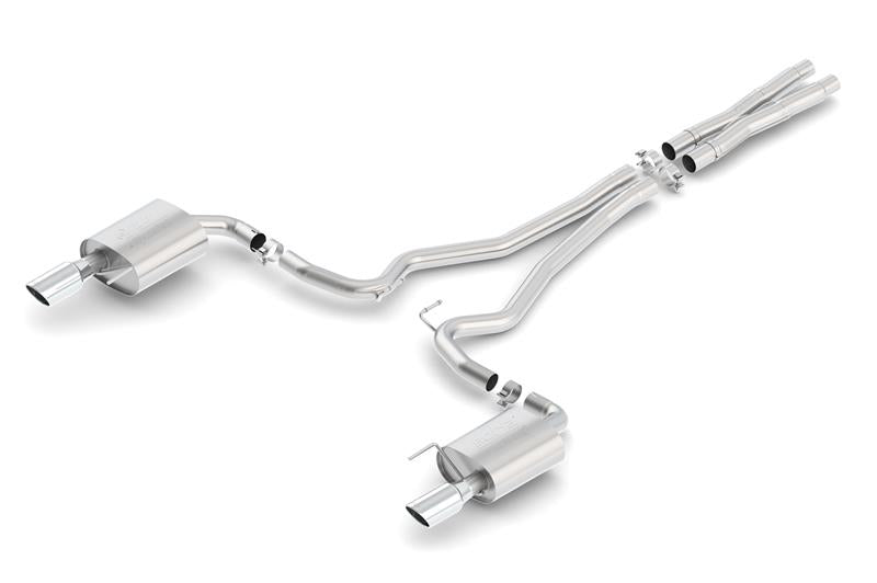 Borla Atak S Cat-Back 2015-2017 Ford Mustang GT 5.0L V8 MT/AT 2.5in pipe 4in tip - photo 4
