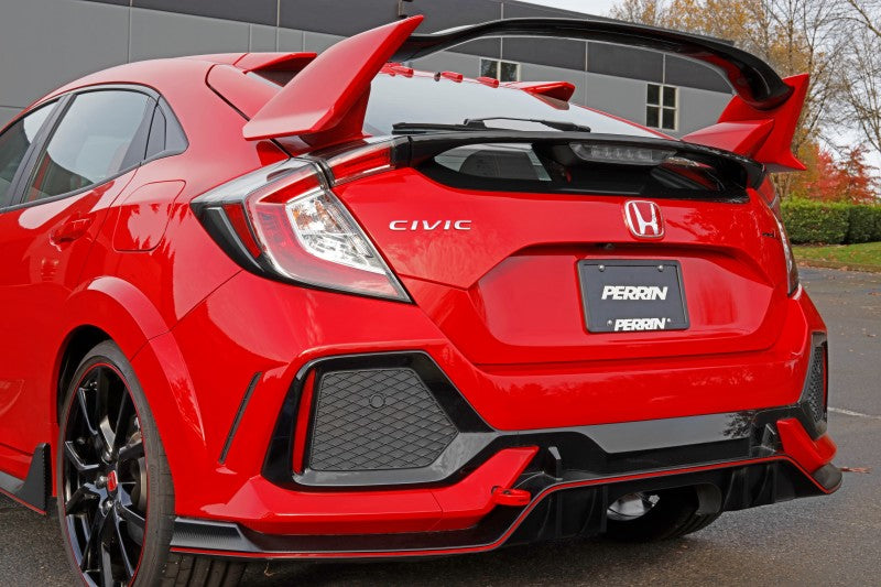 Perrin 17-21 Honda Civic Si/Type R/Touring/Hatchback Tow Hook Kit Rear - Red (PHP-BDY-251RD) - photo 6