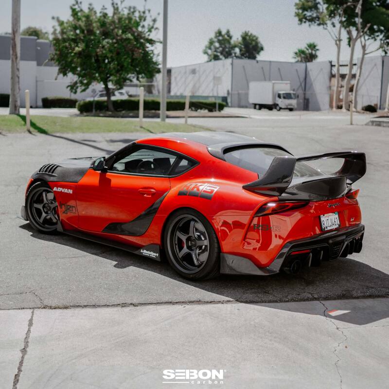 Seibon 2020+ Toyota GR Supra Carbon Fiber Rear Roof Spoiler - photo 5