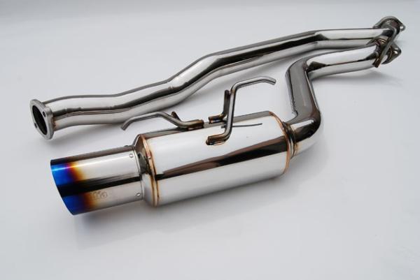 Invidia 2008+ WRX Hatch / 2008 STi 76mm RACING Titanium Tip Cat-Back Exhaust