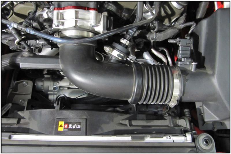 Airaid PowerAid TB Spacer 2016 Chevy Camaro V6-3.6L F/I (air250-609) - photo 7