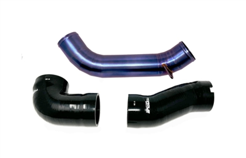 Torque Solution 2022+ Subaru WRX Intake Pipe Kit - Titanium Burnt Purple / Blue (tqsTS-SU-813PR)