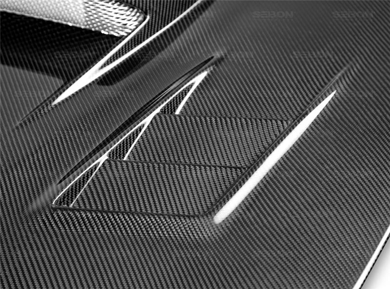 Seibon 2006-2007 Subaru WRX/STI CWII Carbon Fiber Hood - photo 5