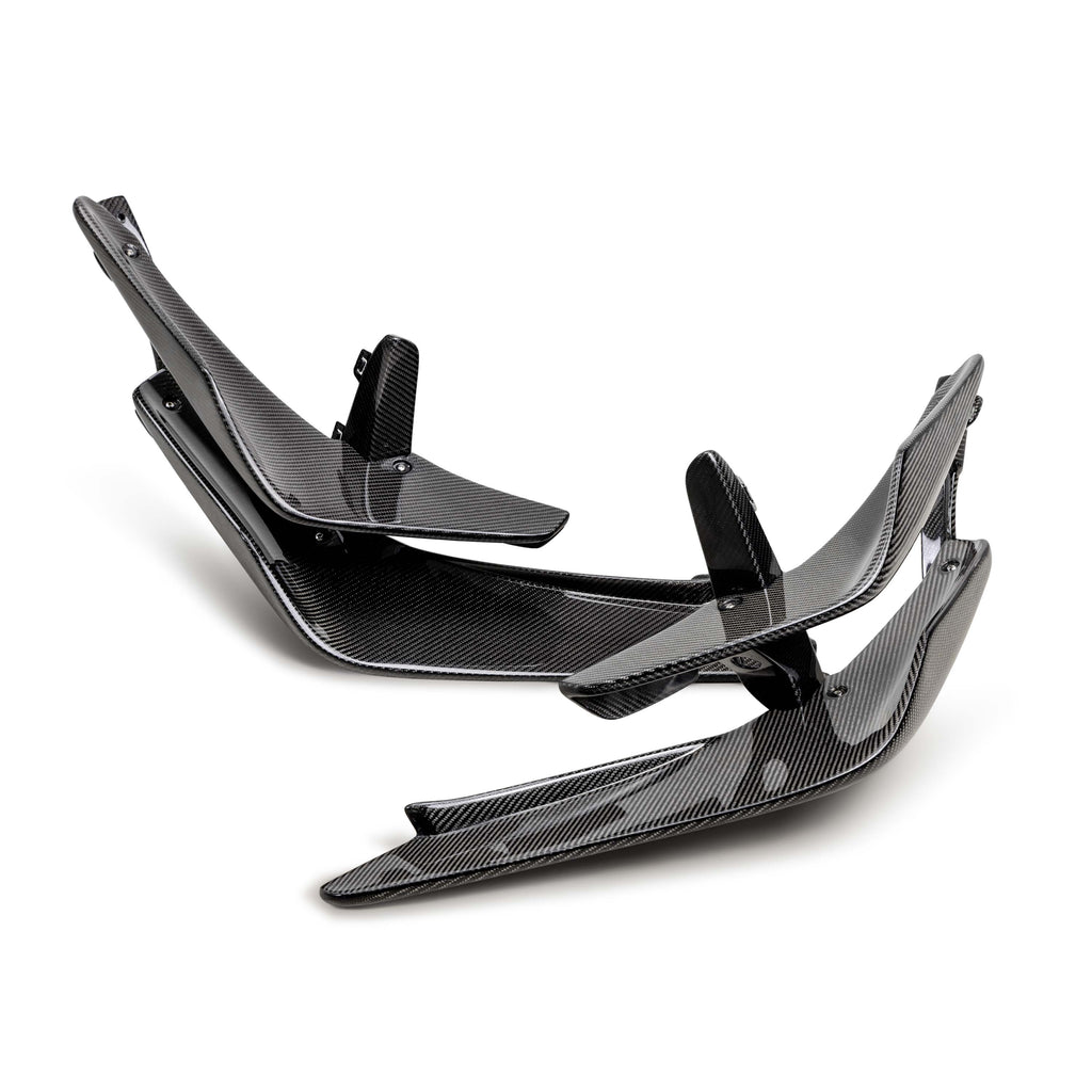Seibon 2023-2024 Honda Civic Type R Carbon Front Bumper Canards