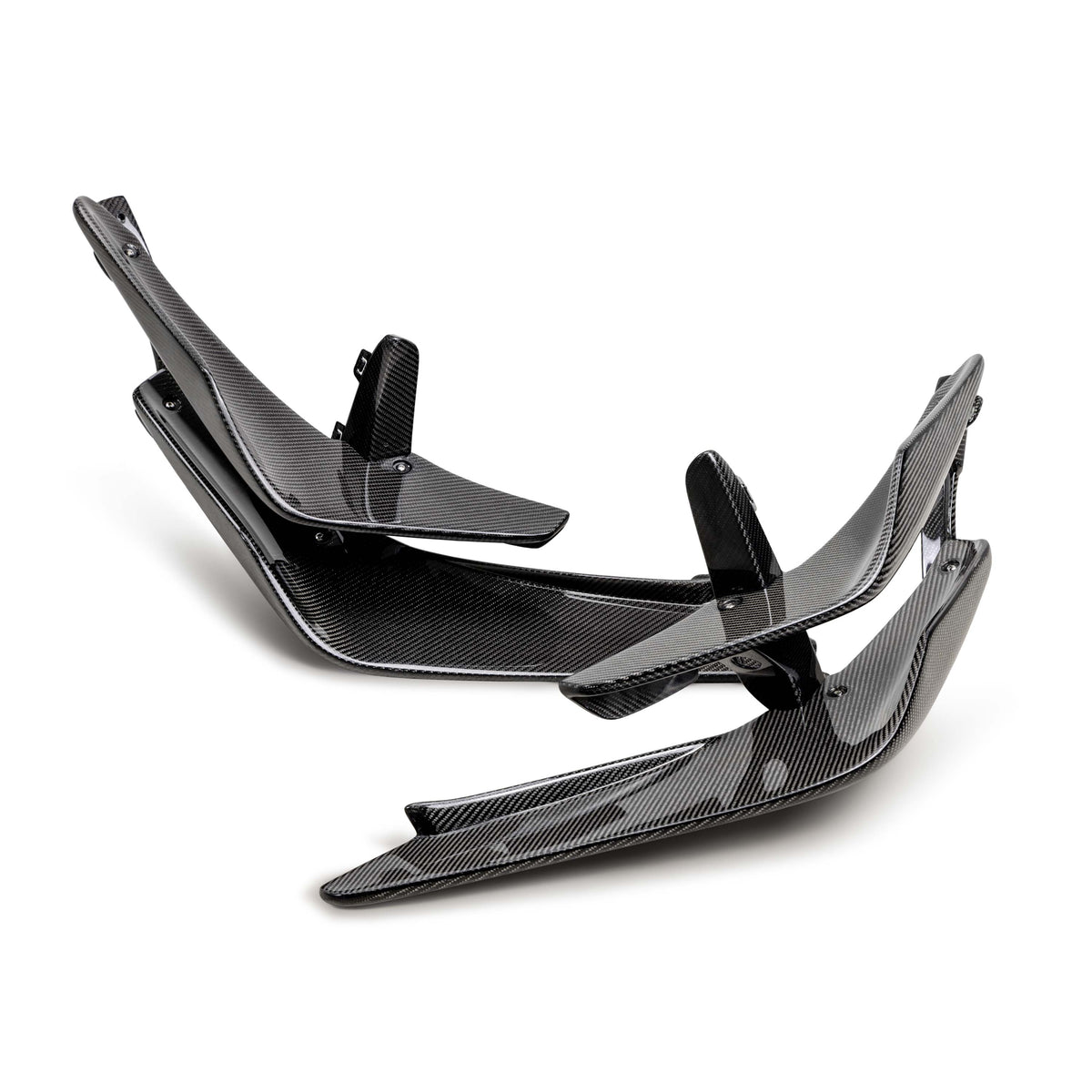 Seibon 2023-2024 Honda Civic Type R Carbon Front Bumper Canards