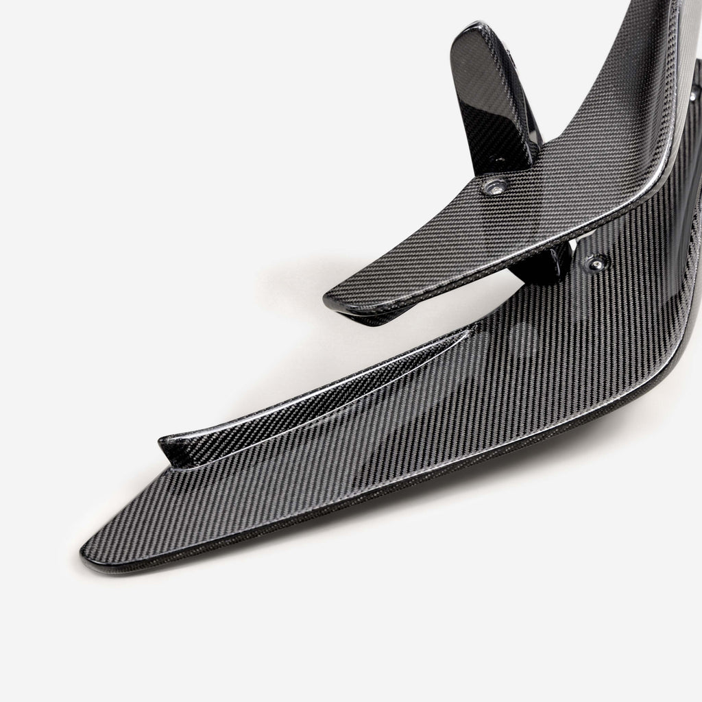 Seibon 2023-2024 Honda Civic Type R Carbon Front Bumper Canards - photo 4