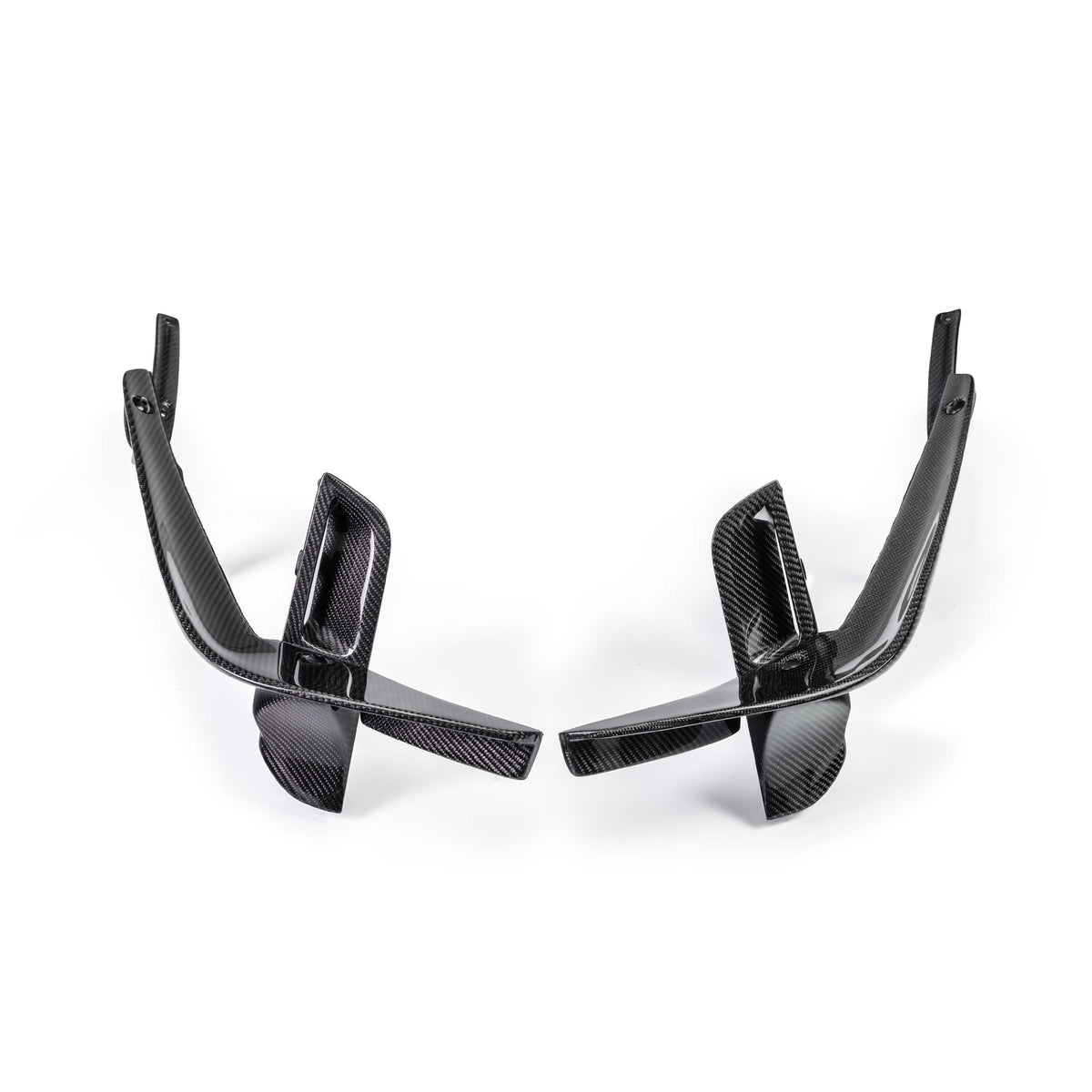 Seibon 2023-2024 Toyota GR Corolla Carbon Fiber Front Bumper Canards - photo 3