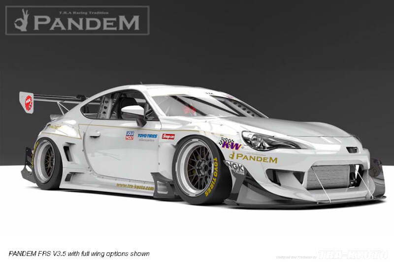 GReddy Pandem 2012+ Subaru BRZ Full Wide Body Aero Kit V3.5 w/o Wings - photo 2