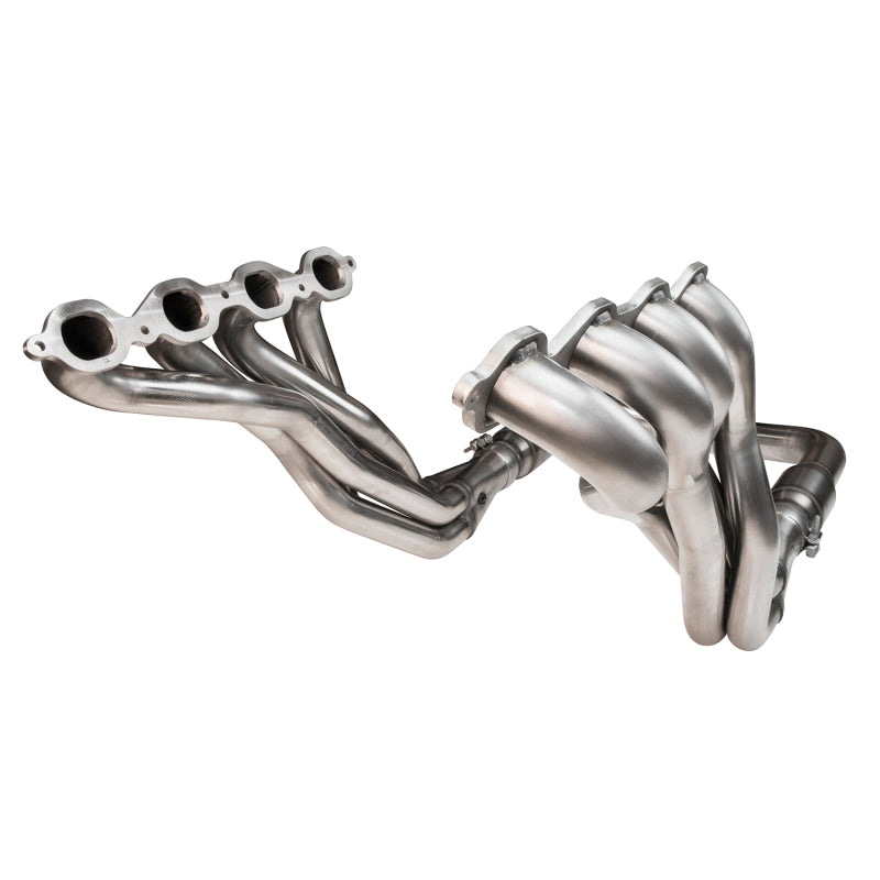 Kooks Headers 2016+ Cadillac CTS-V LT4 6.2L 1-7/8in x 3in Stainless Steel Longtube Headers with Green Catted Connection Pipes