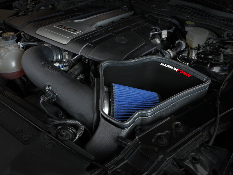 aFe Magnum FORCE Stage-2 Cold Air Intake System w/Pro Dry S Media 2018-2019 Ford Mustang (afe54-13039R) - photo 8