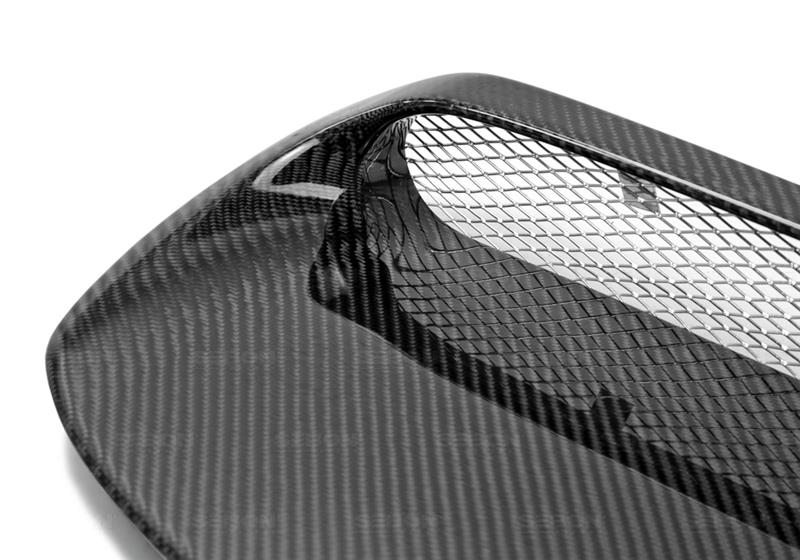 Seibon 2008-2011 Subaru Impreza WRX STI OEM-Style Carbon Fiber Hood Scoop - photo 2