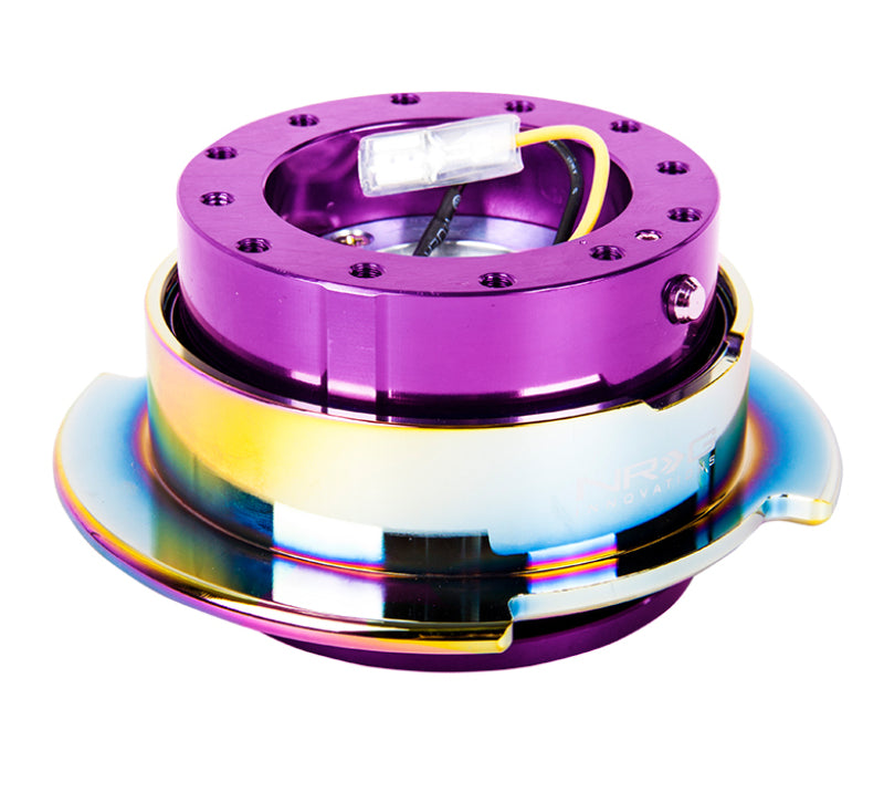NRG Quick Release Gen 2.5 - Purple Body / Neochrome Ring (SRK-250PP/MC) - photo 3