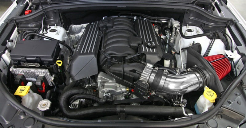 Spectre 2012-2018 Jeep Grand Cherokee V8-6.4L F/I Air Intake Kit - Polished w/Red Filter (spe9039) - photo 4