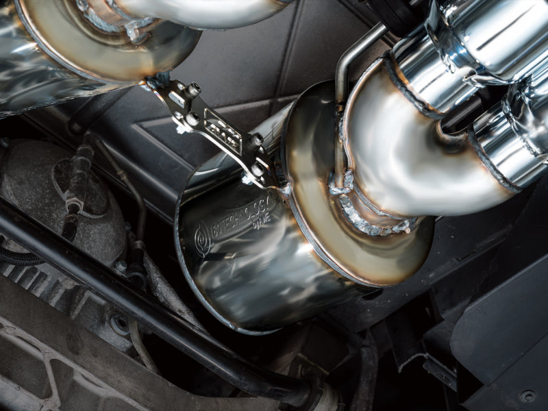 AWE Tuning C6 Chevrolet Corvette Z06/ZR1 Touring Edition Axle-Back Exhaust with Chrome Silver Tips - photo 2