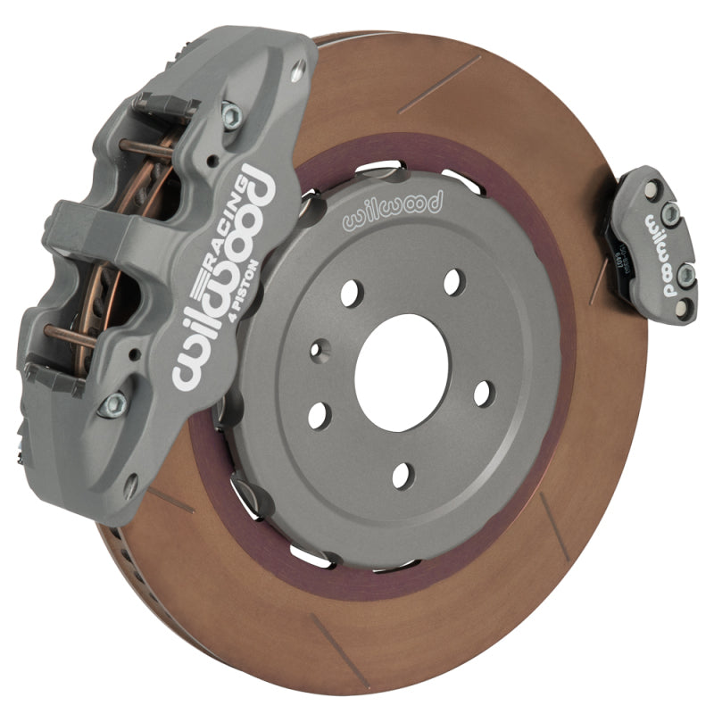 Wilwood 2020+ Chevrolet Corvette C8 Aero4/ST Rear Road Race Brake Kit with EPB (15in)