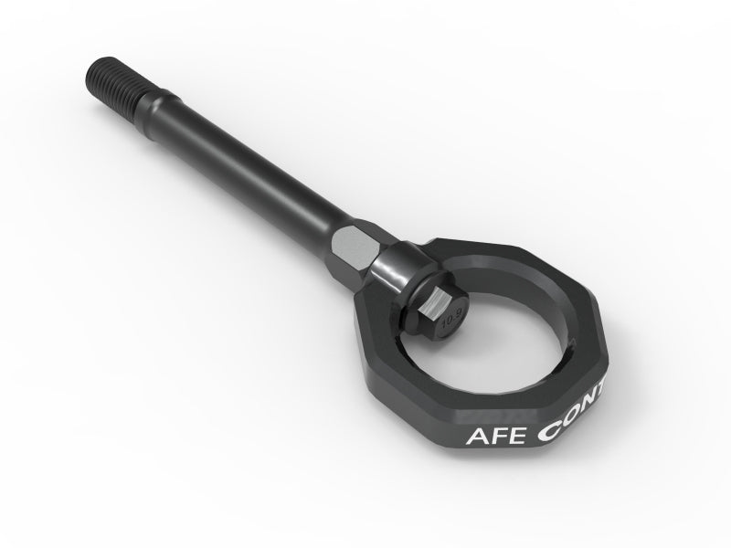 aFe CONTROL Front Tow Hook Chevrolet Corvette (C8) 20-25 V8-6.2L - Gray (450-401014-G)