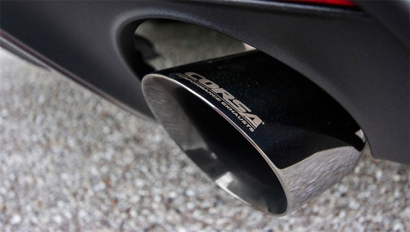 CORSA Performance 2015-2017 Ford Mustang GT 5.0 3in Cat-Back Exhaust Polish Dual Tips (Sport) - photo 2