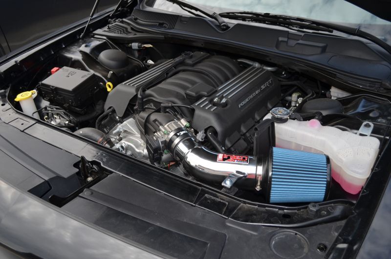 Injen 2011-2020 Dodge Challenger SRT-8 6.4L V8 Wrinkle Black Power-Flow Short Ram Intake (injPF5064WB) - photo 4