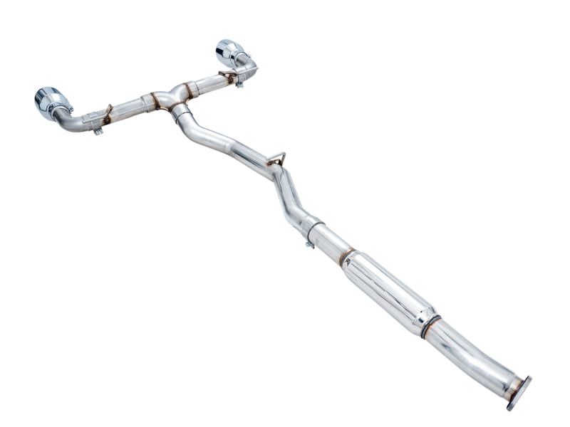 AWE Tuning Subaru BRZ/ Toyota GR86/ Toyota 86 Track Edition Cat-Back Exhaust - Chrome Silver Tips - photo 4