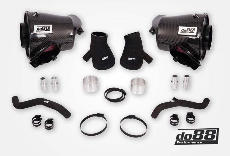 do88 2020+ Porsche 911 Turbo/Turbo S (992.1) Induction System w/66mm Outlet (dobLF-210-ST-66)
