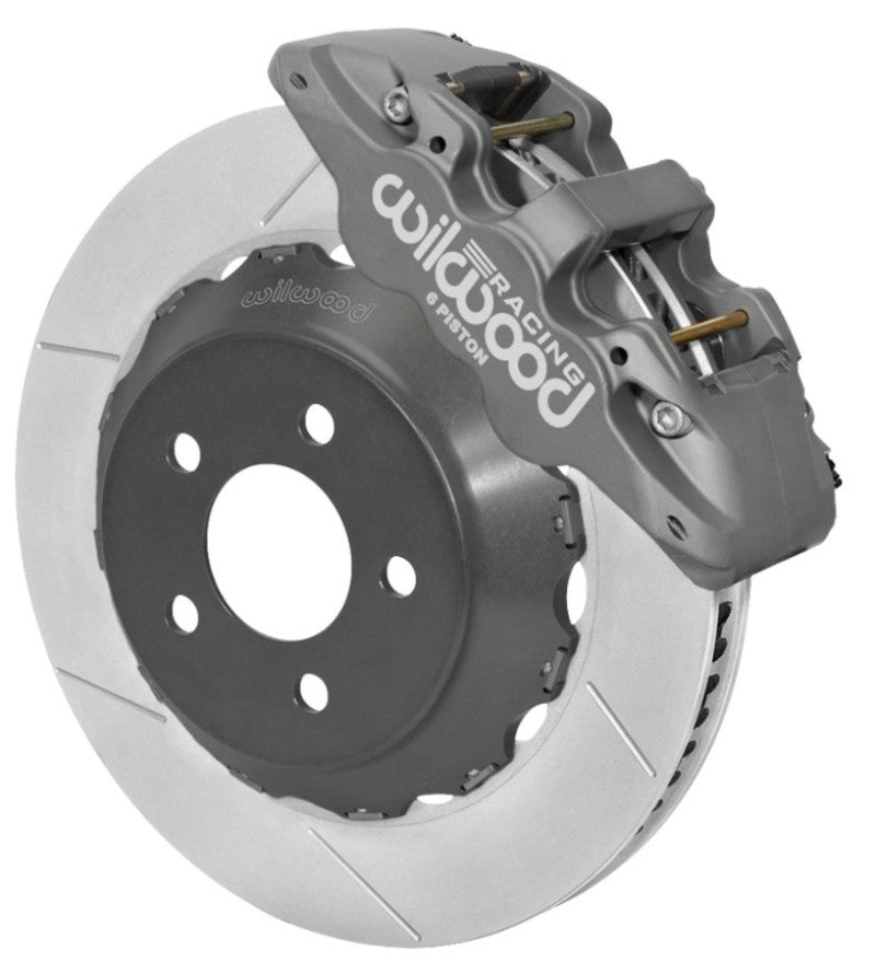 Wilwood 2015-2023 Ford Mustang Aero6 Front Road Race Brake Kit (14in)