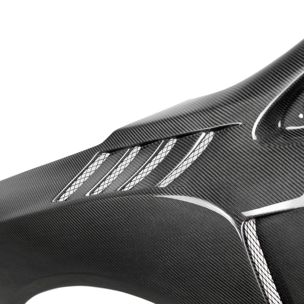 Seibon 2015-2021 Subaru WRX STI W-Style Carbon Fiber Fender Flares - photo 4