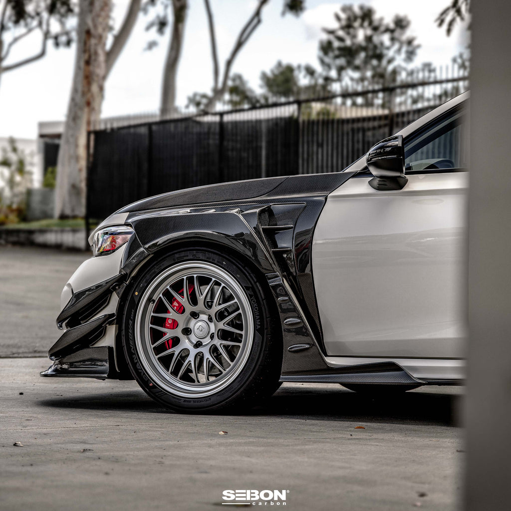 Seibon 2023-2024 Honda Civic Type R Carbon Fiber Fenders - photo 10