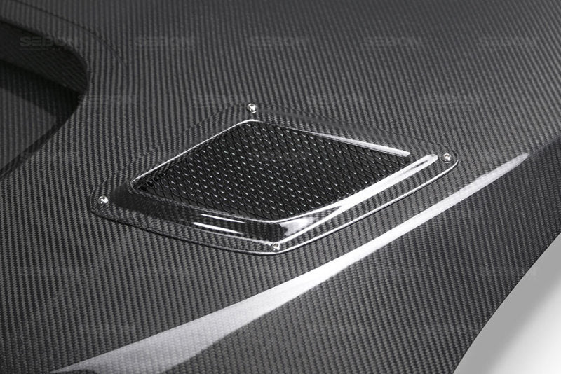 Seibon 2015-2017 Subaru Impreza WRX/STI CS Style Carbon Fiber Hood - photo 4