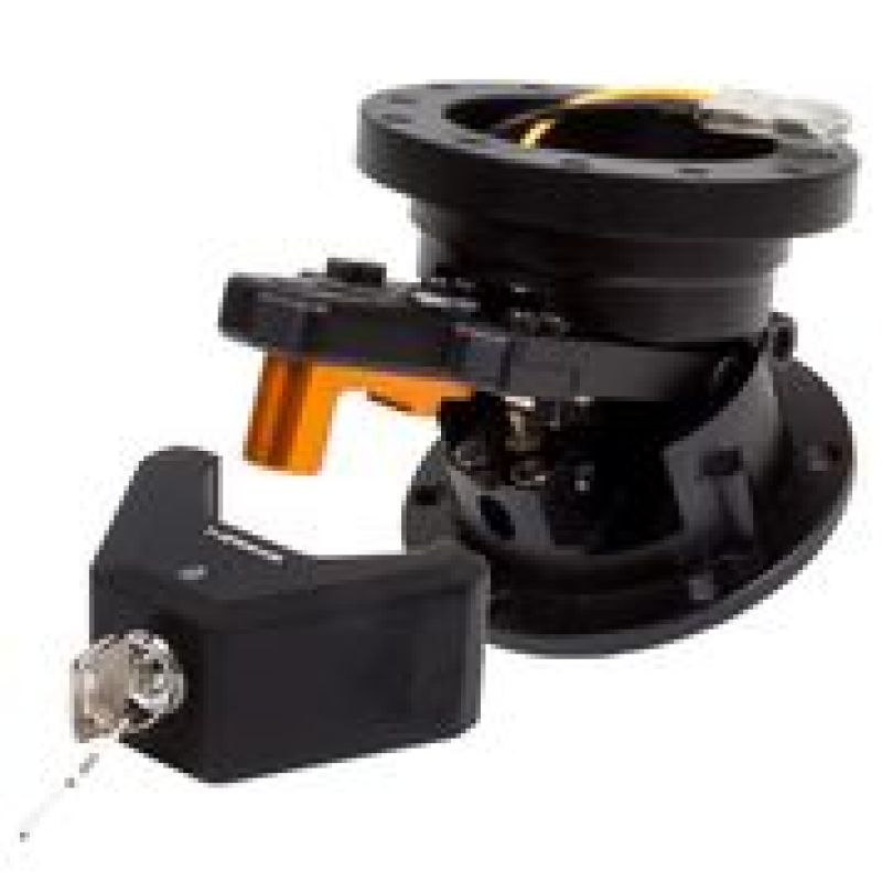 NRG Steering Wheel Quick Tilt System w/ Lock - Black (SRT-100BK) - photo 3