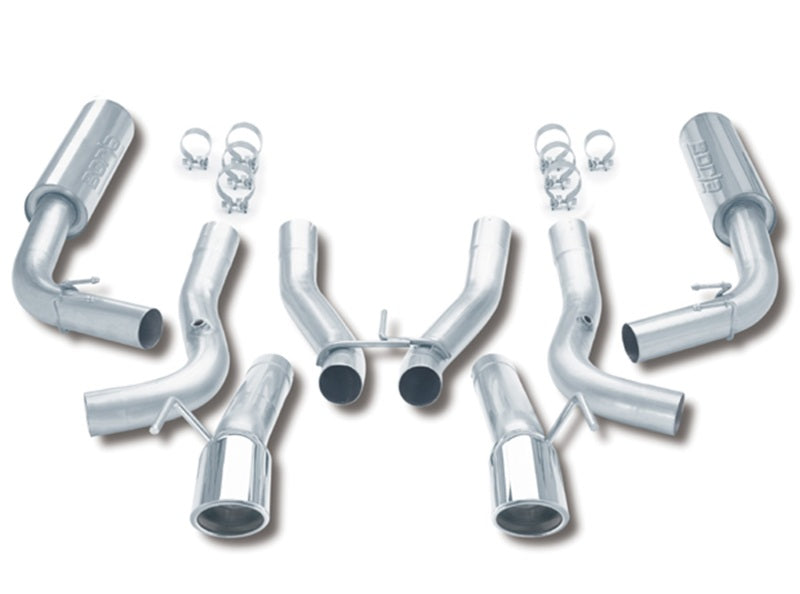 Borla 1996-2002 Viper GTS/R/T-10 Coupe/Convertible 2dr with 2.5in Inlets SS Cat-Back Exhaust System - photo 2