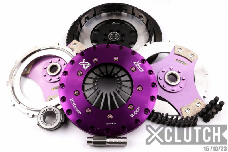 XCLUTCH 17-21 Honda Civic Type R 2.0L 9in Twin Solid Ceramic Clutch Kit