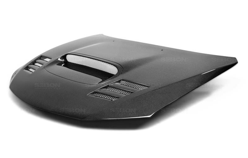Seibon 2008-2009 Subaru WRX/STI CWII-style Carbon Fiber Hood - photo 2
