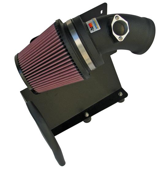 K&N 2001-2005 BMW M3 E46 Wrinkle Black Typhoon Short Ram Intake (knn69-2001TWK) - photo 3