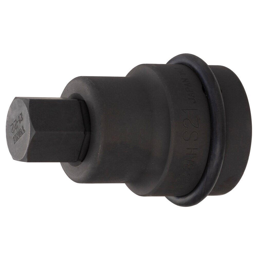 TONE 1" Drive Impact Hexagon Socket (Interchangeable Type) 8AH-H Series