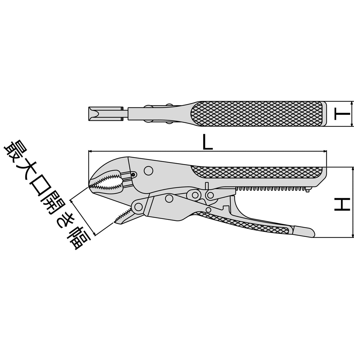 TONE Auto Grip Pliers GPA Series