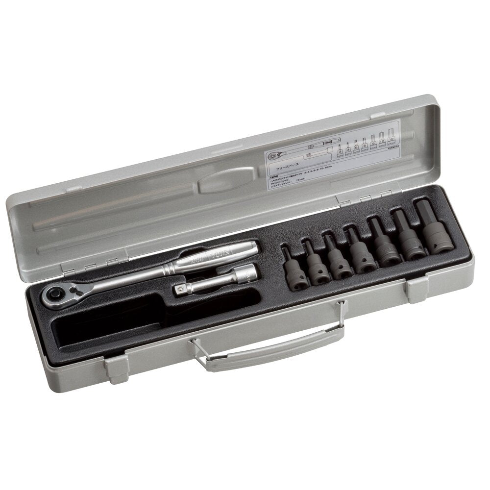 TONE Hexagon Socket Wrench Set KH3072