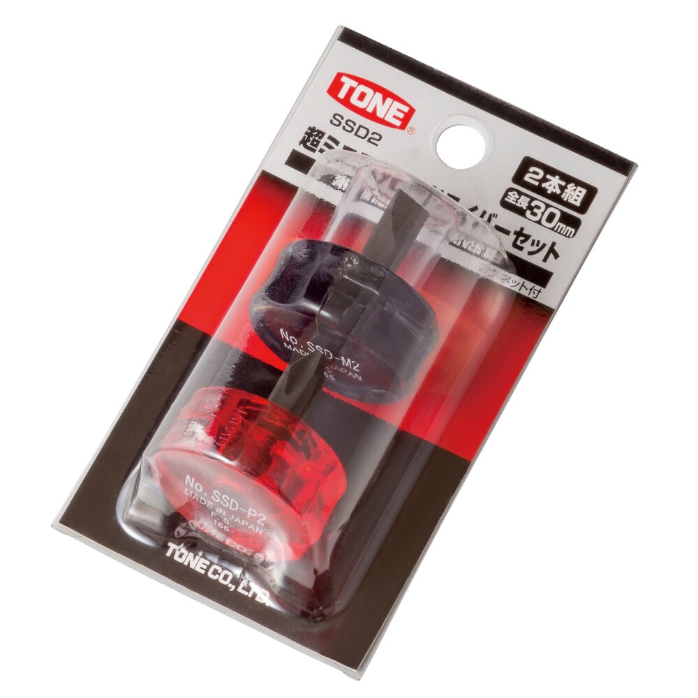 TONE Mini Stubby Screwdriver Set SSD2