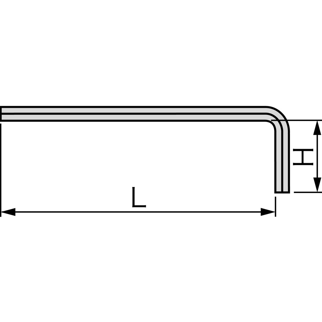 TONE Hex Key Wrench L-Type HK Series