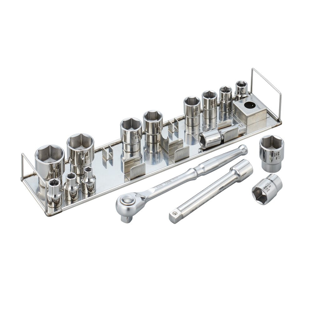TONE Stainless Steel Socket Wrench Set S41330S